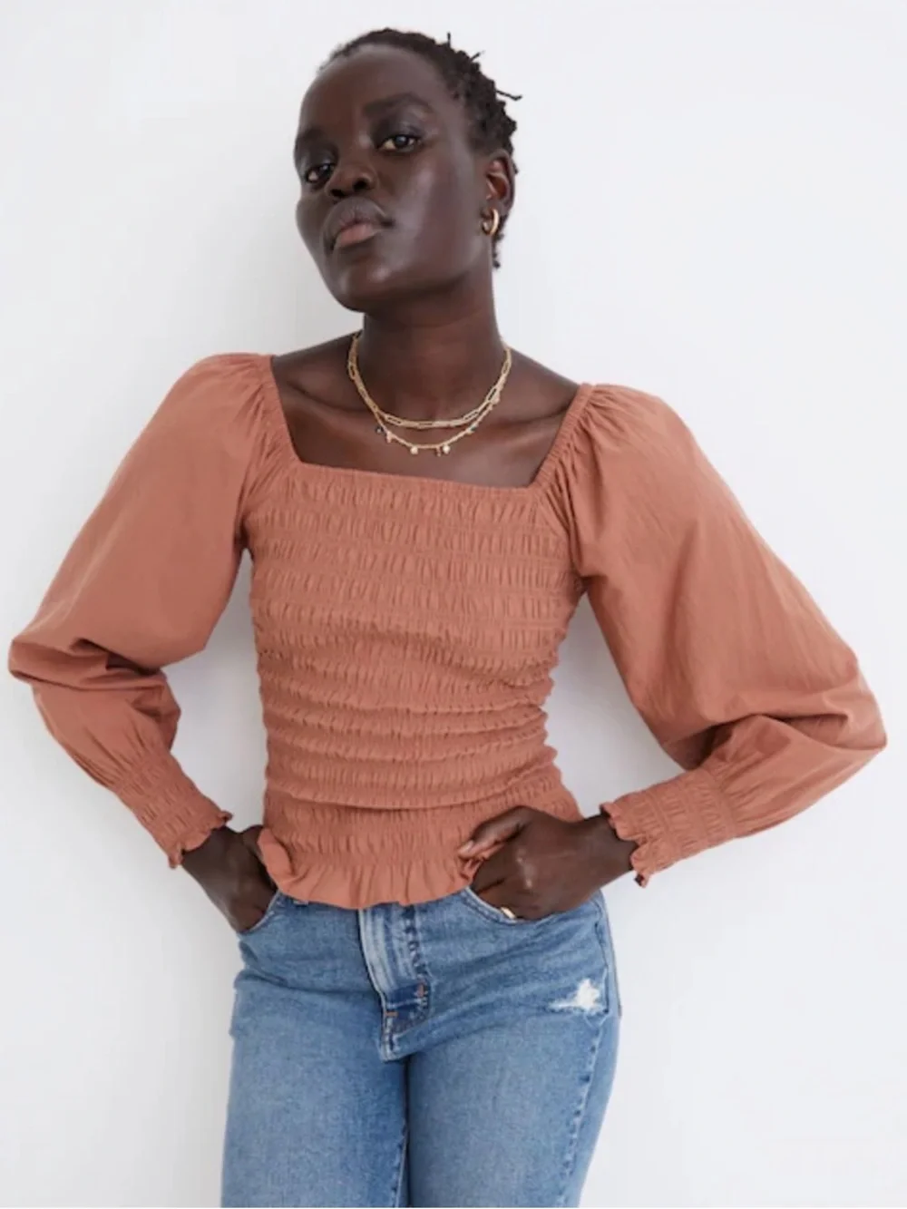 Madewell square neckline